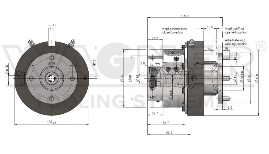 Wagner Axial Rolling System RAR10-2 rotary