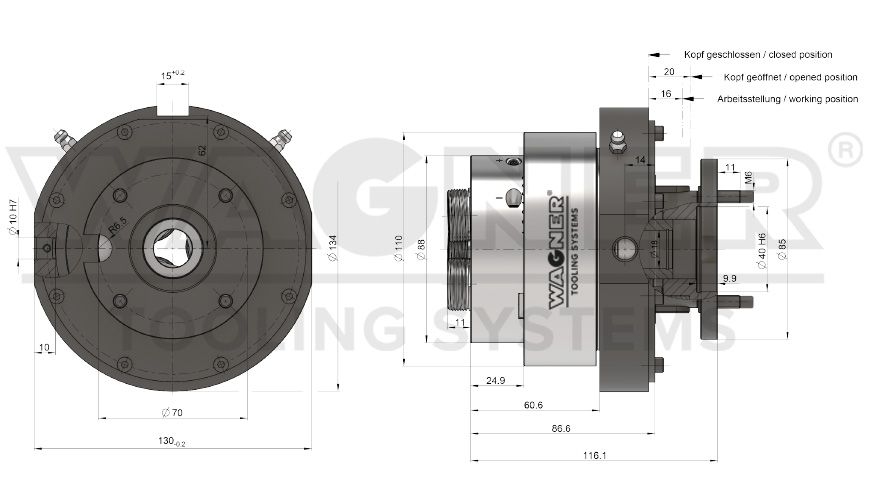 Wagner Axial-Rolling System RAR16 VB, rotary